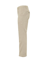 DONDUP - Pantaloni Gaubert Relaxed con Risvolto - Bianco - LIDIASHOPPING® - Official Website