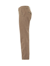 DONDUP - Pantaloni Gaubert Relaxed con Risvolto - Marrone - LIDIASHOPPING® - Official Website