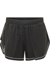 Y-3 - Running Shorts with Layered Panels - Black - LIDIASHOPPING® - Official Website