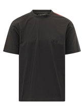 Y-3 - T-shirt Girocollo con Bande - Nero - LIDIASHOPPING® - Official Website