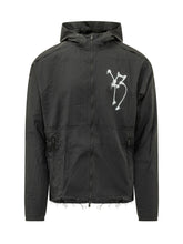 Y-3 - Hooded Jacket with Embroidery - Black - LIDIASHOPPING® - Official Website