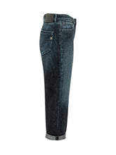 DONDUP - Jeans Koons Loose Fit a Cinque Tasche - Blu - LIDIASHOPPING® - Official Website