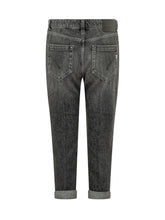 DONDUP - Jeans Koons Loose Fit a Cinque Tasche - Nero - LIDIASHOPPING® - Official Website