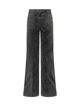 DONDUP - Jeans Amber Wide Leg - Nero - LIDIASHOPPING® - Official Website