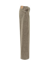 DONDUP - Pantaloni Dakota Wide Leg - Verde - LIDIASHOPPING® - Official Website