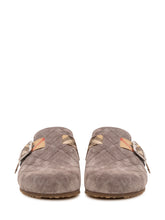 BURBERRY - Sabot Urchin con Fibbia - Grigio - LIDIASHOPPING® - Official Website