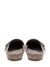 BURBERRY - Sabot Urchin con Fibbia - Grigio - LIDIASHOPPING® - Official Website