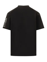 Y-3 - T-shirt con Stampa Lettering Verticale - Nero - LIDIASHOPPING® - Official Website