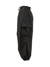 Y-3 - Pantaloni Cargo Ampi con Coulisse - Nero - LIDIASHOPPING® - Official Website