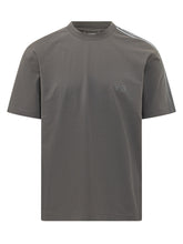 Y-3 - T-shirt Girocollo con Logo - Grigio - LIDIASHOPPING® - Official Website