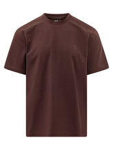 Y-3 - T-shirt con Logo Tono su Tono - Rosso - LIDIASHOPPING® - Official Website