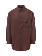 Y-3 - Camicia Overshirt con Tasca - Rosso - LIDIASHOPPING® - Official Website