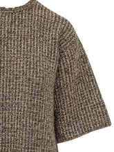 FABIANA FILIPPI - Short Dress with Structured Texture - Brown - LIDIASHOPPING® - Official Website