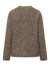 FABIANA FILIPPI - Giacca con Trama Strutturata - Marrone - LIDIASHOPPING® - Official Website