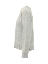 FABIANA FILIPPI - Maglia Girocollo con Bordi a Coste - Grigio - LIDIASHOPPING® - Official Website