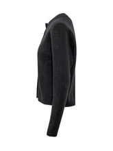FABIANA FILIPPI - Cardigan con Paillettes - Blu - LIDIASHOPPING® - Official Website