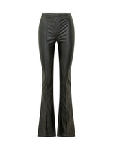 ELISABETTA FRANCHI - Flared Trousers with Front Seams - Black - LIDIASHOPPING® - Official Website