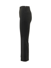 ELISABETTA FRANCHI - Pantaloni Flare con Tasche a Patta - Nero - LIDIASHOPPING® - Official Website