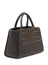ELISABETTA FRANCHI - Borsa a Mano Strutturata - Nero - LIDIASHOPPING® - Official Website
