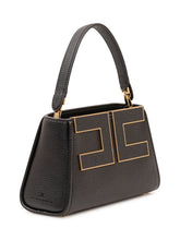 ELISABETTA FRANCHI - Borsa a Spalla Strutturata - Nero - LIDIASHOPPING® - Official Website