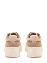 HOGAN - Rebel Sneaker con Suola Platform - Marrone - LIDIASHOPPING® - Official Website