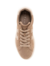 HOGAN - Rebel Sneaker con Suola Platform - Marrone - LIDIASHOPPING® - Official Website