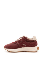 HOGAN - Sneaker H641 con Logo Laterale - Rosso - LIDIASHOPPING® - Official Website