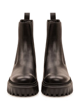 HOGAN - Chelsea Ankle Boot with Lug Sole - Black - LIDIASHOPPING® - Official Website