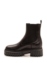 HOGAN - Chelsea Ankle Boot with Lug Sole - Black - LIDIASHOPPING® - Official Website