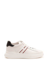 HOGAN - Low Top Sneaker with Side Inserts - White - LIDIASHOPPING® - Official Website