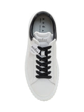HOGAN - Sneakers Basse con Lacci a Contrasto - Bianco - LIDIASHOPPING® - Official Website