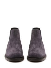 HOGAN - Stivaletti Chelsea con Inserti Elastici - Blu - LIDIASHOPPING® - Official Website