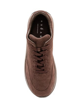 HOGAN - Lace Up Sneaker with Side Logo - Brown - LIDIASHOPPING® - Official Website