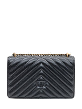 PINKO - Borsa Love One Mini Trapuntata - Nero - LIDIASHOPPING® - Official Website