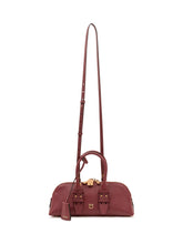 PINKO - Borsa Bowling Horizon con Manici - Rosso - LIDIASHOPPING® - Official Website