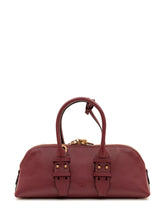 PINKO - Borsa Bowling Horizon con Manici - Rosso - LIDIASHOPPING® - Official Website