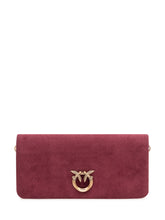 PINKO - Click Soft Horizontal Flap Bag - Red - LIDIASHOPPING® - Official Website