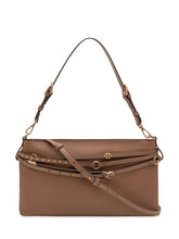PINKO - Borsa a Spalla con Cinghie Decorative - Marrone - LIDIASHOPPING® - Official Website