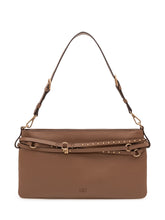 PINKO - Borsa a Spalla con Cinghie Decorative - Marrone - LIDIASHOPPING® - Official Website