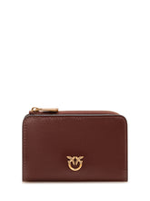 PINKO - Mini Wallet with Zip - Brown - LIDIASHOPPING® - Official Website