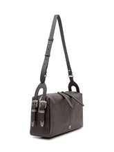 PINKO - Borsa Classic New Biker a Spalla - Marrone - LIDIASHOPPING® - Official Website