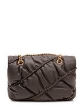 PINKO - Borsa Love Puff con Tracolla a Catena - Marrone - LIDIASHOPPING® - Official Website