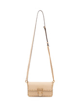 PINKO - Love One Slouchy Baby Shoulder Bag - Beige - LIDIASHOPPING® - Official Website