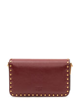 PINKO - Love One Slouchy Baby Shoulder Bag - Red - LIDIASHOPPING® - Official Website