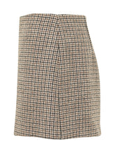 PAROSH - Minigonna Pied de Poule - Beige - LIDIASHOPPING® - Official Website