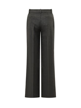 PAROSH - Trousers with Pleats and Crease - Grey - LIDIASHOPPING® - Official Website