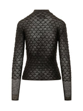 LANVIN - Crew Neck Jumper with Back Opening - Black - LIDIASHOPPING® - Official Website