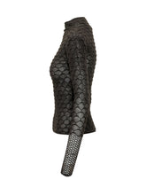 LANVIN - Crew Neck Jumper with Back Opening - Black - LIDIASHOPPING® - Official Website