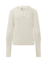 LANVIN - Maglia con Motivo Traforato - Bianco - LIDIASHOPPING® - Official Website