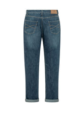 BRUNELLO CUCINELLI - Straight Leg Jeans - Blue - LIDIASHOPPING® - Official Website